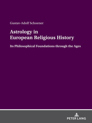 cover image of Astrology in European Religious History